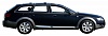 Багажник на рейлинги Whispbar Audi A6 Estate 2006-...