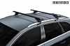 Багажник на интегрированные рейлинги Menabo Tiger Black (L=120 см)