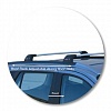 Багажник Whispbar на инт. рейлинги Hyundai Santa Fe 2006-2009
