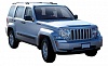 Багажник Whispbar на рейлинги Jeep Cherokee 2008-