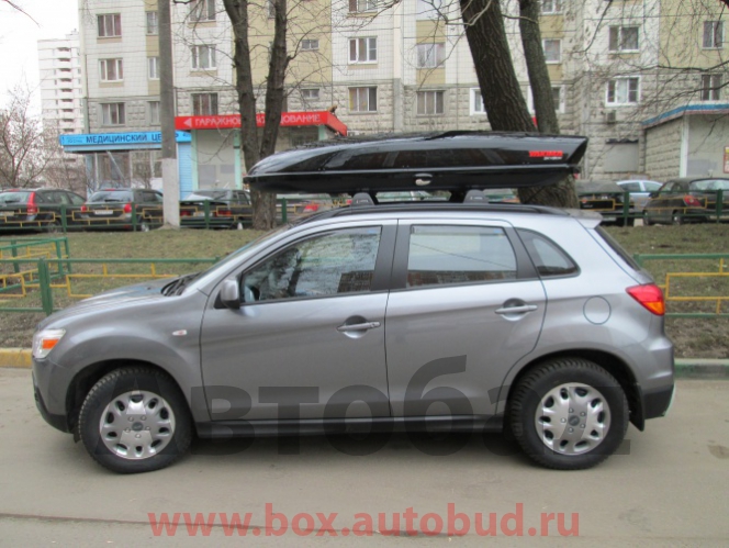 46 980. Автобокс Митсубиши АМХ. Mitsubishi ASX автобокс. Митсубиси ASX 2011 рейлинги. Багажник на крышу Mitsubishi ASX.