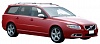 Багажник Whispbar на рейлинги Volvo V70 2007-
