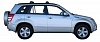 Багажник на крышу Whispbar Suzuki Grand Vitara 2005-...