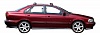 Багажник на крышу Whispbar Volvo S40 1995-2004