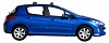 Багажник Whispbar на крышу Peugeot 308 2007-
