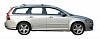 Багажник Whispbar на рейлинги Volvo V50 2007-