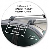 Багажник Whispbar на крышу Nissan Almera 2011-