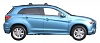 Багажник Whispbar на инт. рейлинги Mitsubishi ASX 2010 -